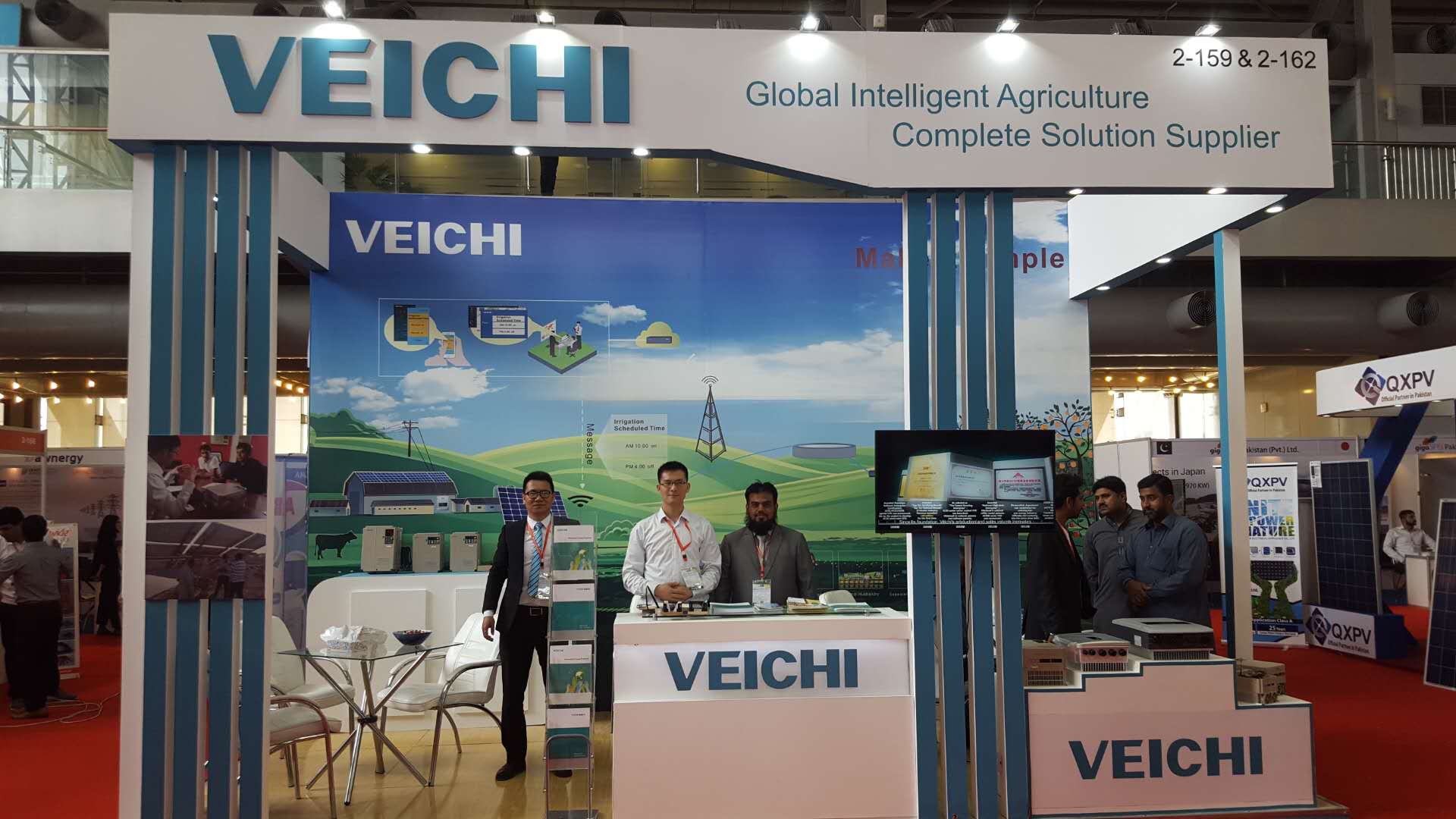 VEICHI, Pakistan'ın Lahor kentinde düzenlenen Solar Pakistan 2018 sergisine katıldı