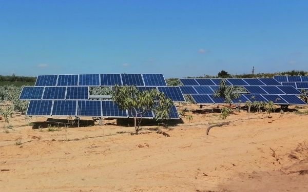 Aswan, Mısır'da 22kW Güneş Enerjili Su Pompası İnvertörü