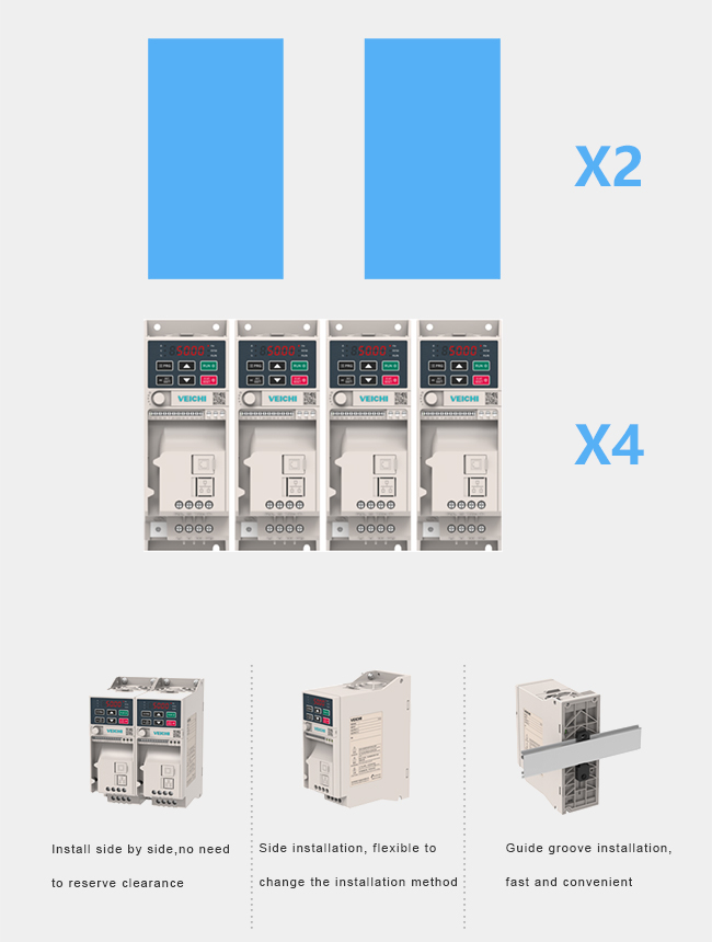 AC10节省两倍安装空间