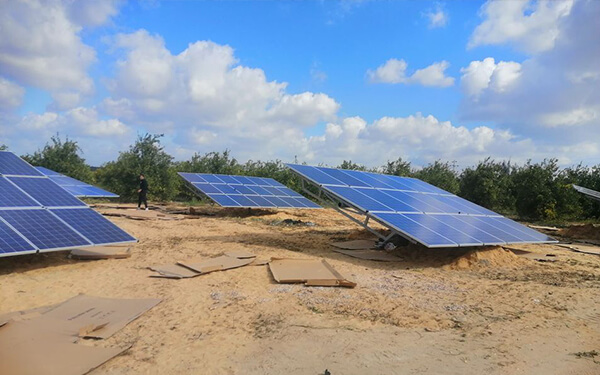 Süveyş, Mısır'da 22kW Güneş Enerjili Su Pompası İnvertörü