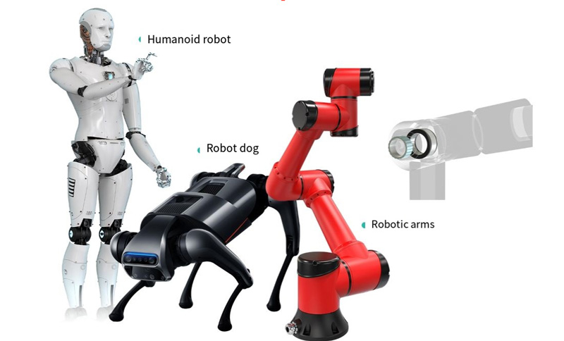 çok çeşitli robotik güç eksenleri için uygundur